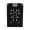 Boardwalk 5.5 in. x 4 in. x 12 in. 900 mL Bulk Fill Soap Dispenser - Black